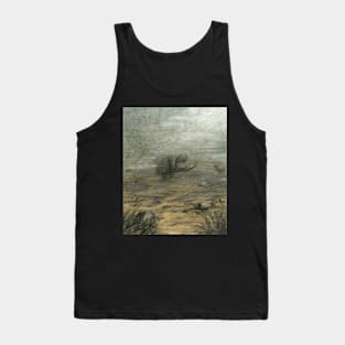 watching - pastel painting Tank Top